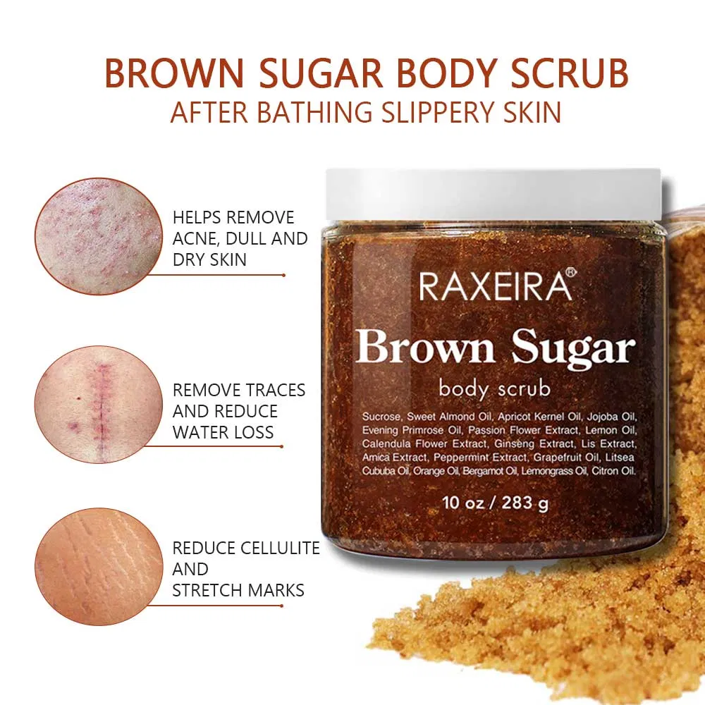 Revitalizing Brown Sugar Scrub: Exfoliating Anti-Wrinkle Solution for All Skin Types