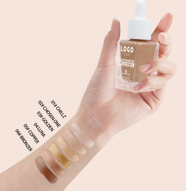 Private Label Hydrating Skincare Dew Drops Face Serum Hyaluronic Face Primer