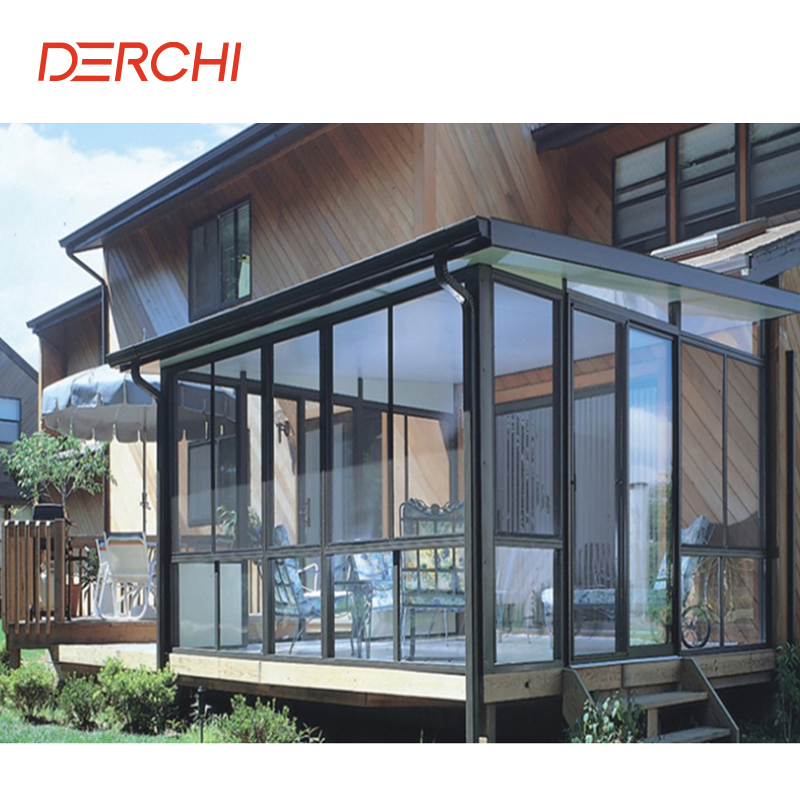 Luxury Design Portable Sunroom Customized Hotel Exterior Sunroom House Double Glazed Aluminum Sunroom