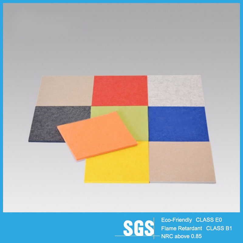 Sound Absorbing Panel Acoustic Wall Panel Polyester Acoustic Foam Panels Soundproof Polyester Fiber