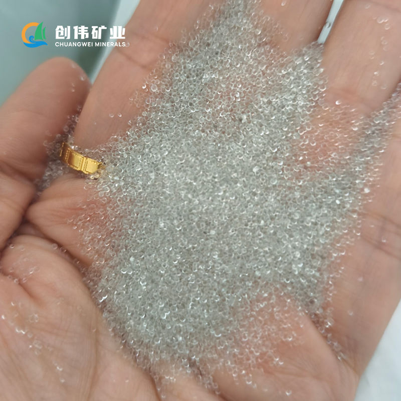 High-Performance White Glass Beads for Aerospace Engine Maintenance