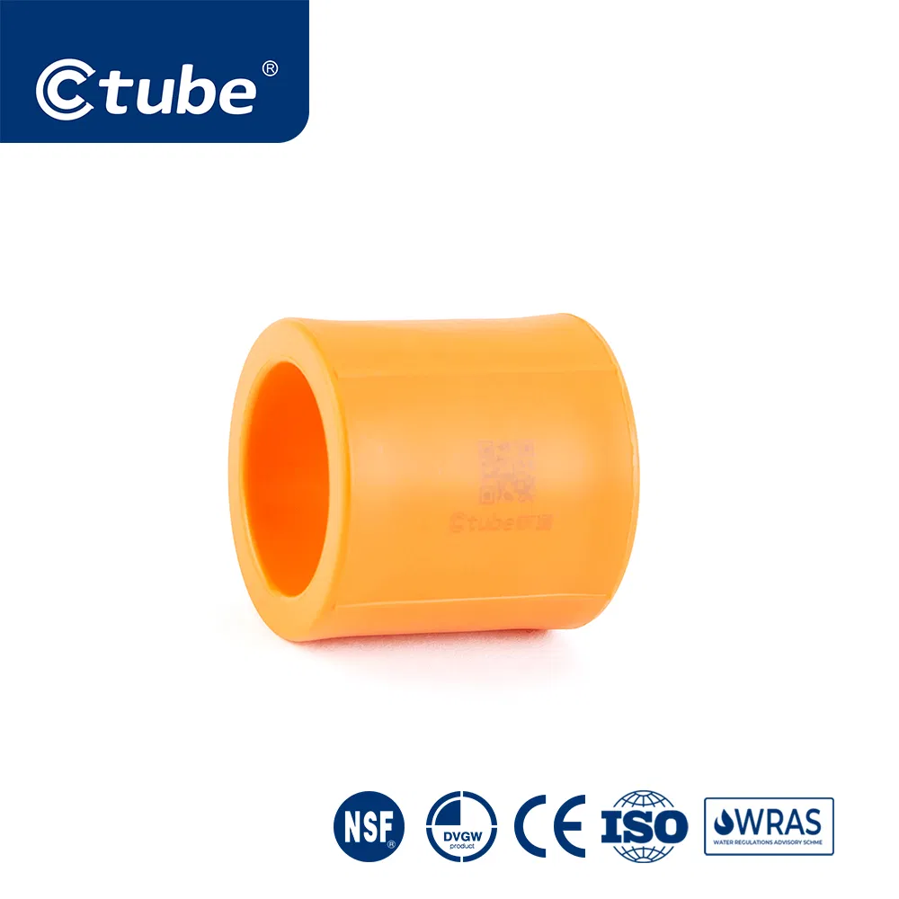 Ctube Eco-Friendly PPR Couplings Pipe Fittings for Construction & Industry