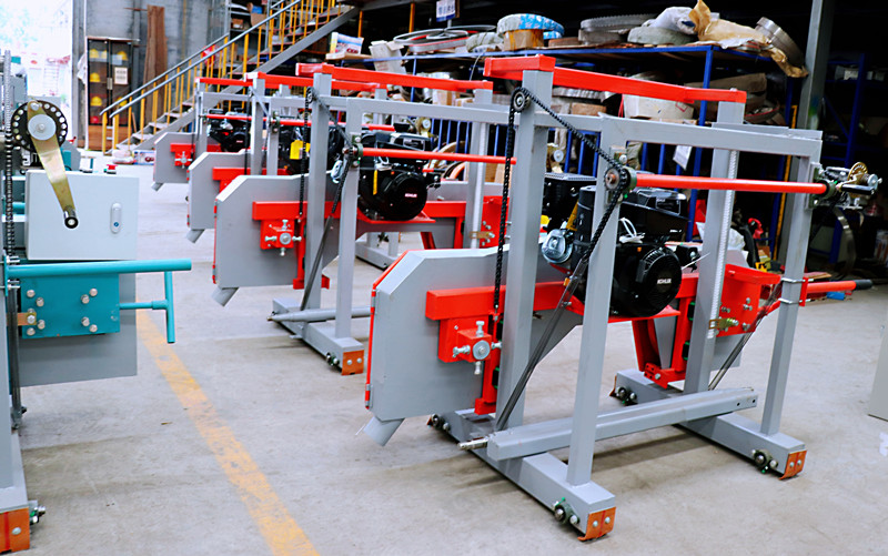 Пилорама ленточная автоматическая портативная