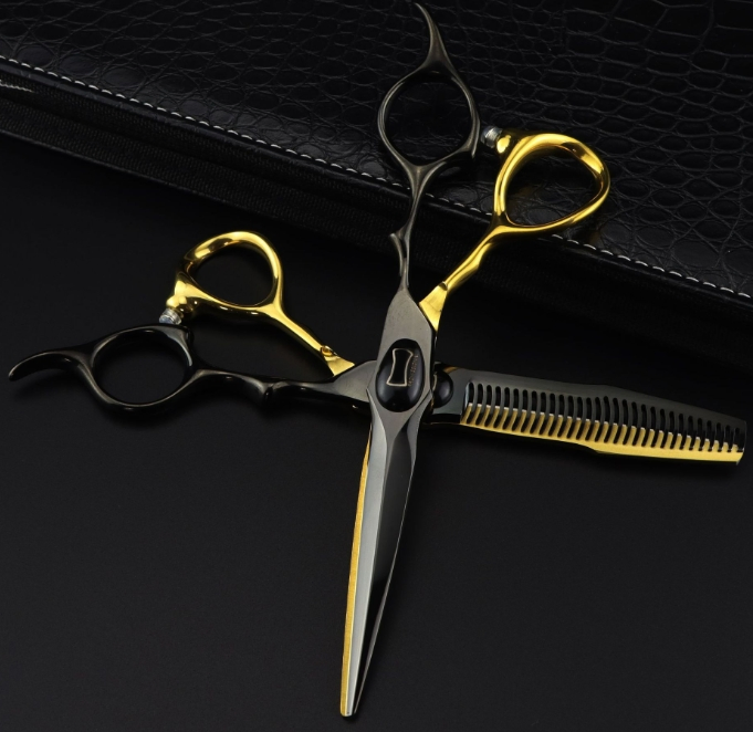 Japanese 440c Steel Hair Cutting Scissors Hairdressing Scissors Professional Barber Shears Salon Hair Scissors