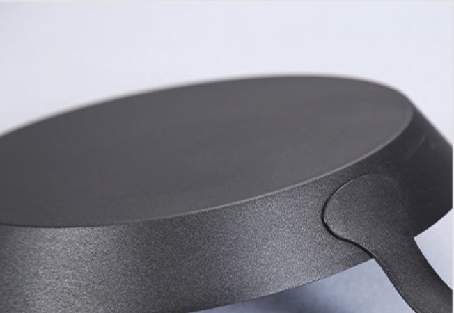 Чугунная сковорода для стейка 16 см, индукционная