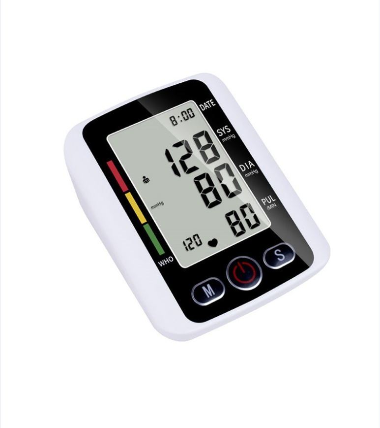 Blood Pressure Monitor Cuff Medical Device Sphygmomanometer Armband Digital