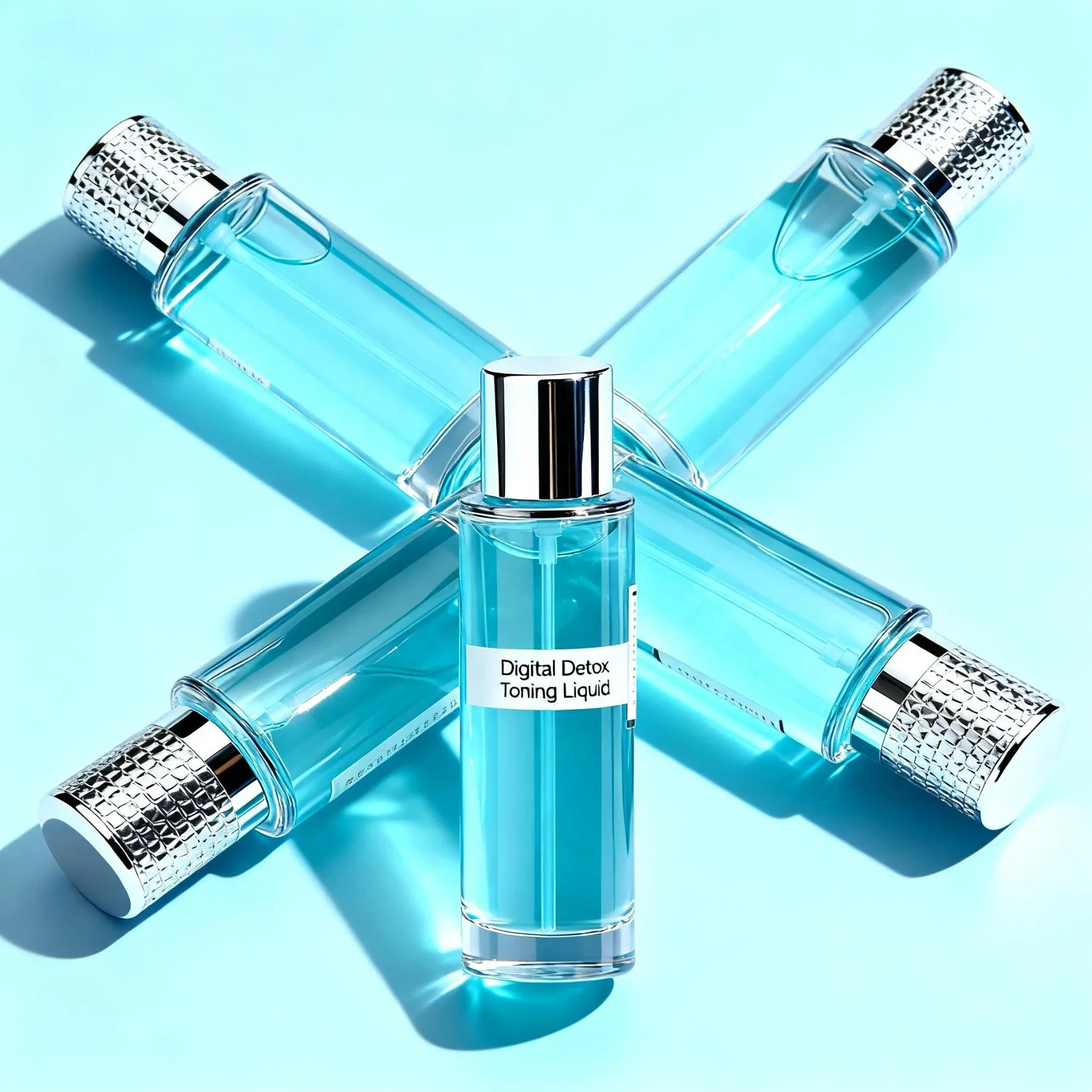 Professional Dual-Action Anti-Blue Light and Anti-Glycation Face Toner with Troxerutin and 1% Vc Derivative for Complete Care