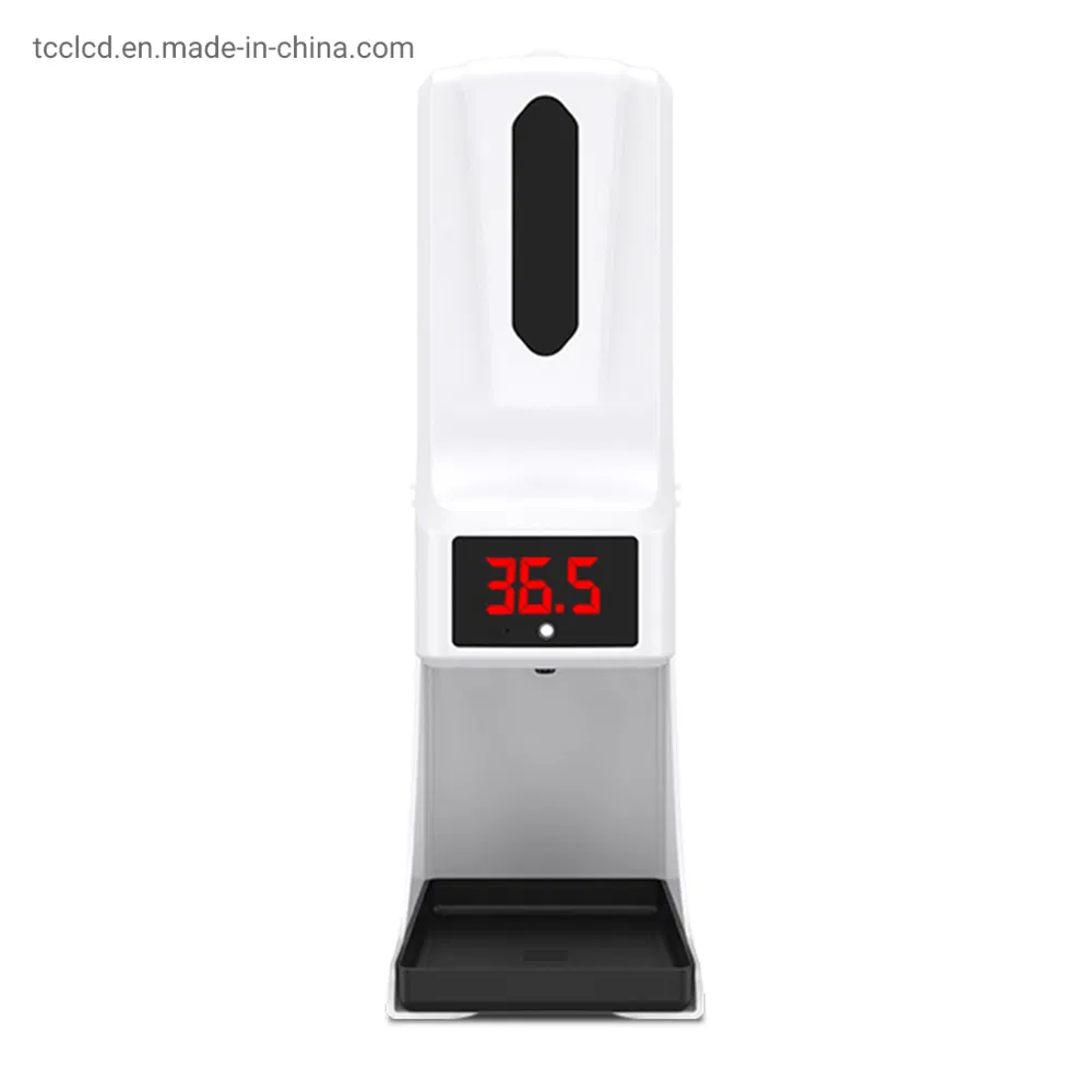 Multinational Voice Wall-Mounted Automatic Induction Non-Contact Thermometer Disinfection Integrated Machine