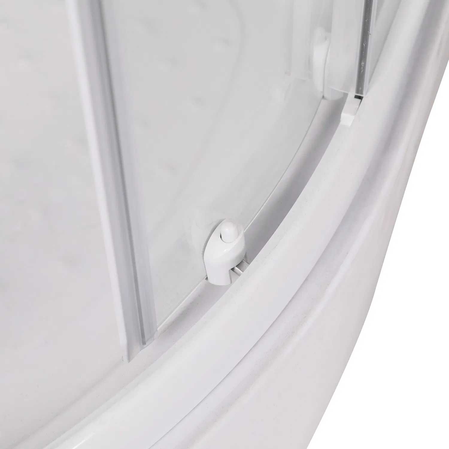 Exceed Simple Design Bathroom Aluminium Tempered Glass Hinge Shower Enclosure Shower Room