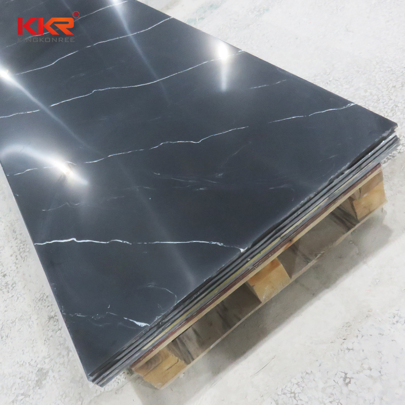 Wholesale Bendable Shape Pure Acrylic Solid Surface Resin Stone for Countertop