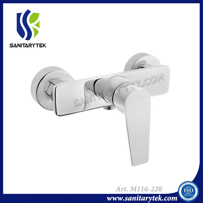 Однорычажный смеситель для душа с латунным корпусом