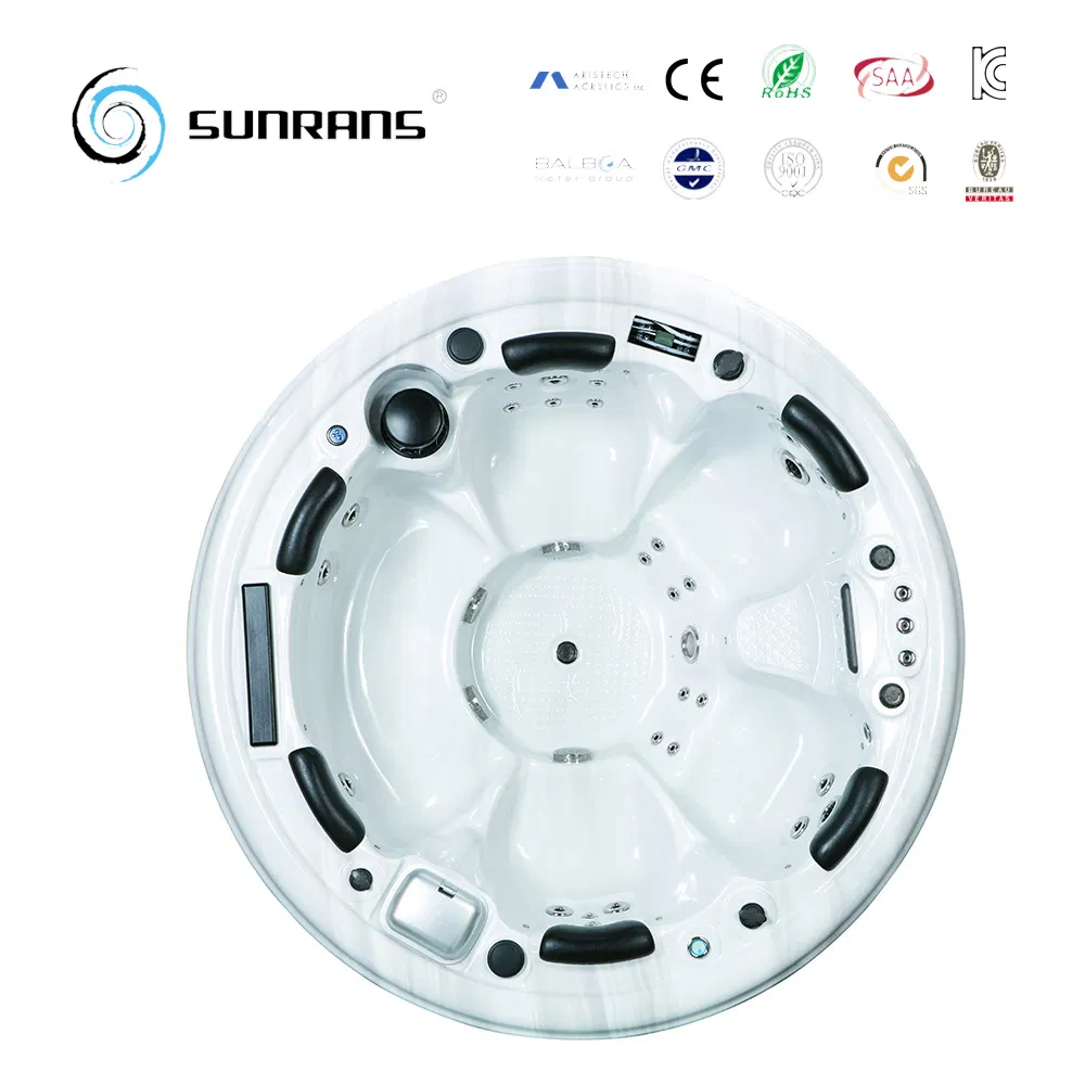 Balboa Acrylic Outdoor Round Hot Tub Swim SPA for 6 Person