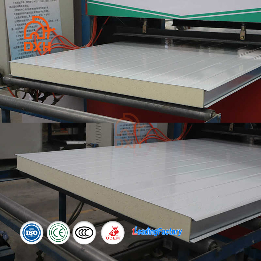 Dxh Composite Home Interior Decoration Construction Building Material PU Foam Sandwich Panel