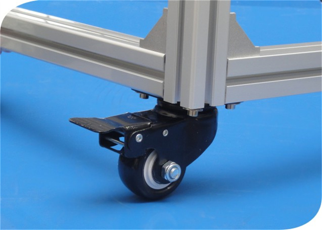 Without Brake 2" 2.5inch Chair Parts Double Bearing Polyurethane Casters Wheels