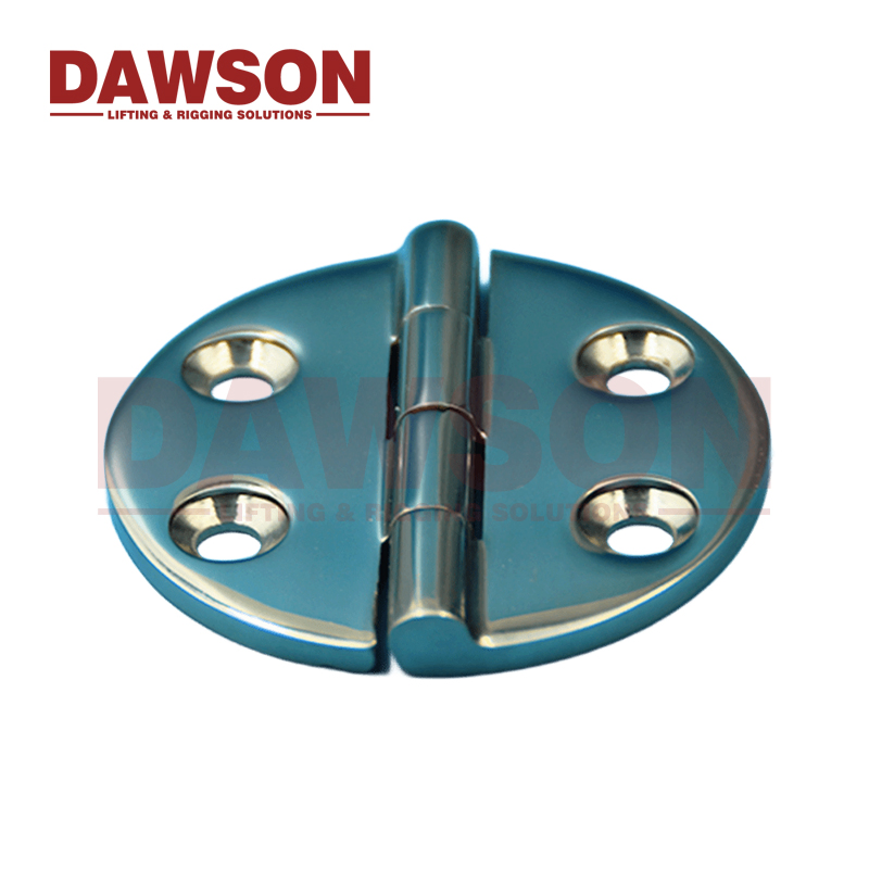 316 Stainless Steel 64mm Thickened Heavy-Duty Round Hinges Hardware Accessories for Marine Yacht Boat RV Use