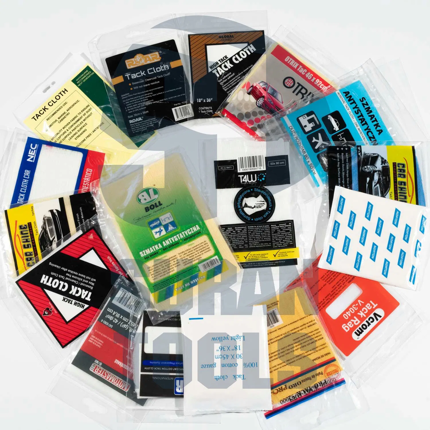 Car Paint Flat Tack Cloth