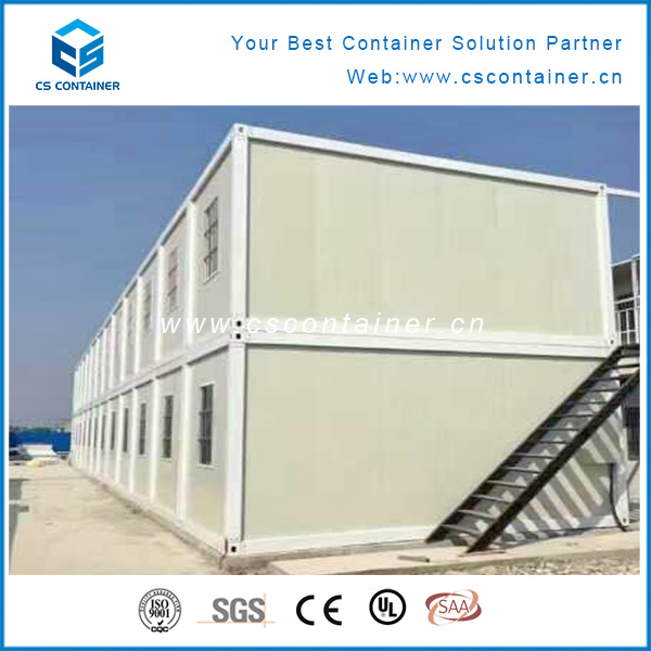 Two Floors Accommodation Container Building Houses/Living Dormitory Prefab Houses
