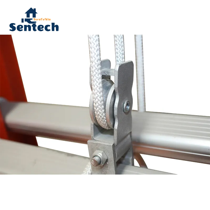 2X10 Muti-Purpose Ladder Fiberglass Extension with Fire Escape Rope