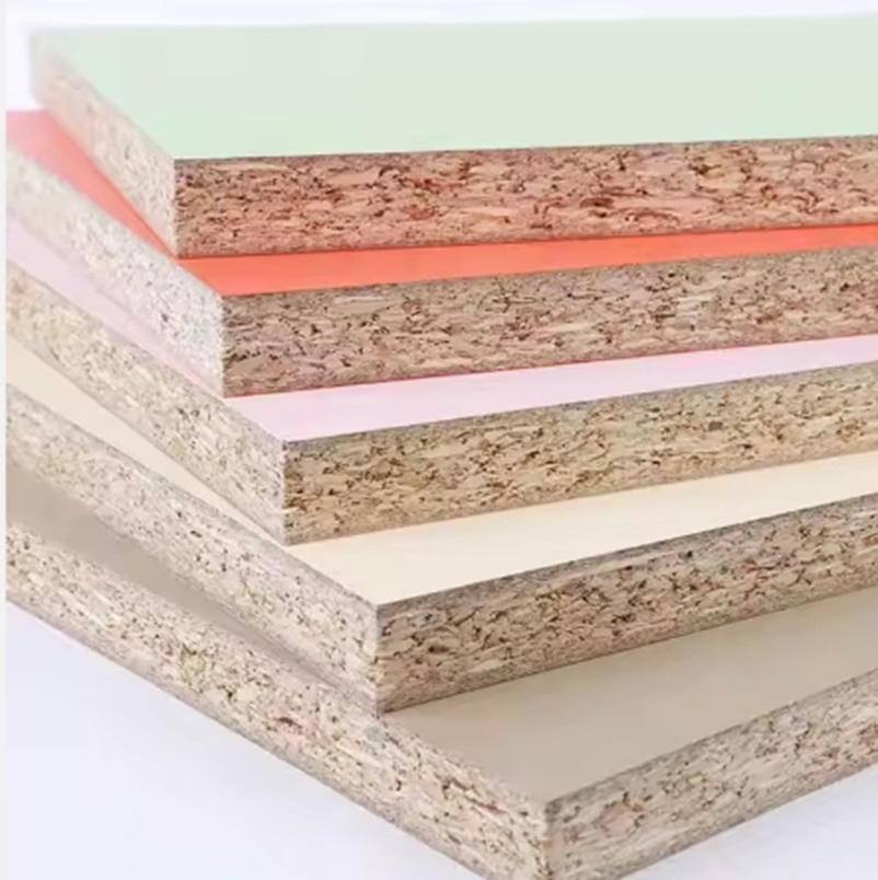 Tablero De Melamina Hot Selling Chipboard Wood Melamine Laminated Faced Particle Board Chipboard for Home Decor