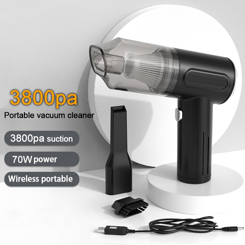 Mini USB Rechargeable Wireless Handheld Wet Dry Home Auto Hair vacuum Cleaner