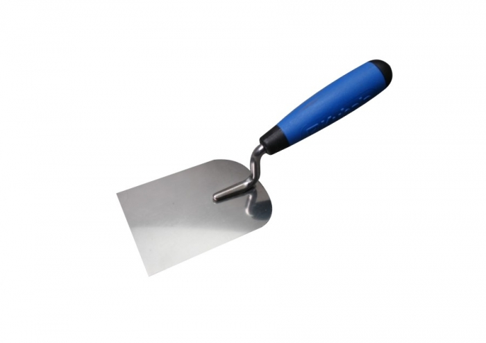 280mm X 130mm Stainless Steel 0.7mm Thickness Dichromatic Handle Notched Trowels