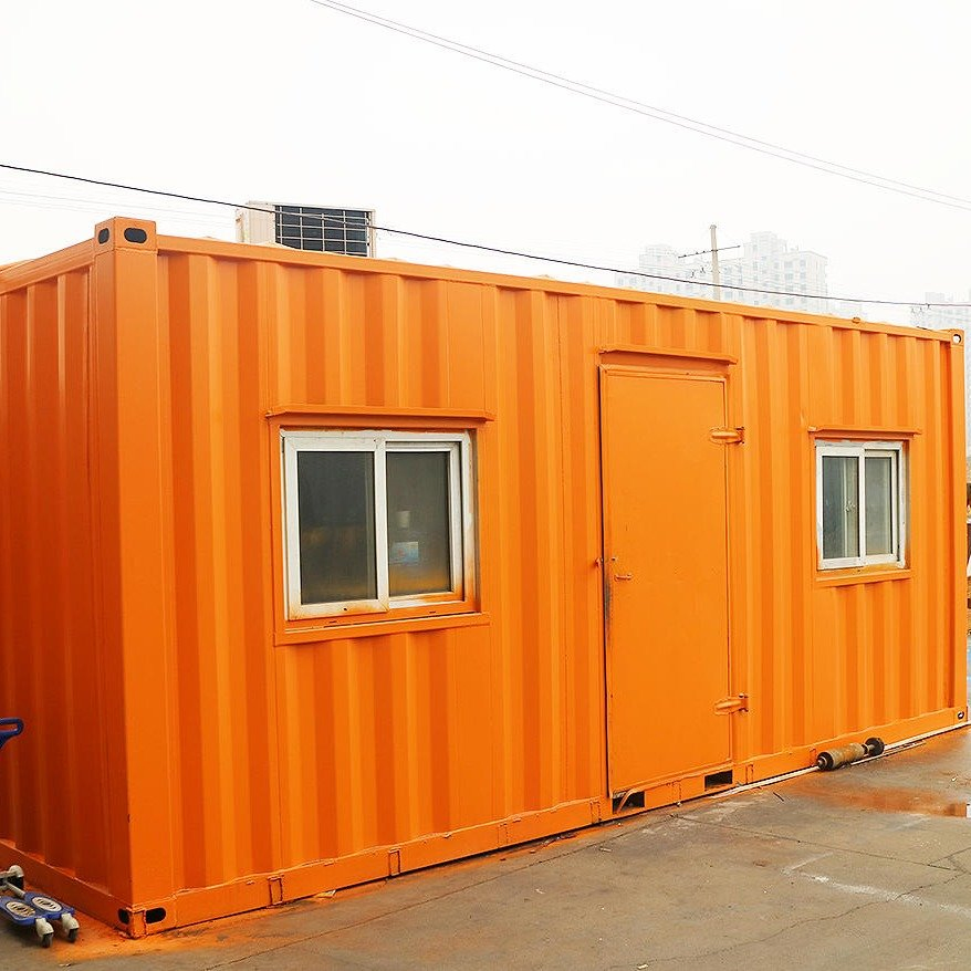 Low Cost Flat Pack Steel Frame Prefabricated Homes Detachable Container House