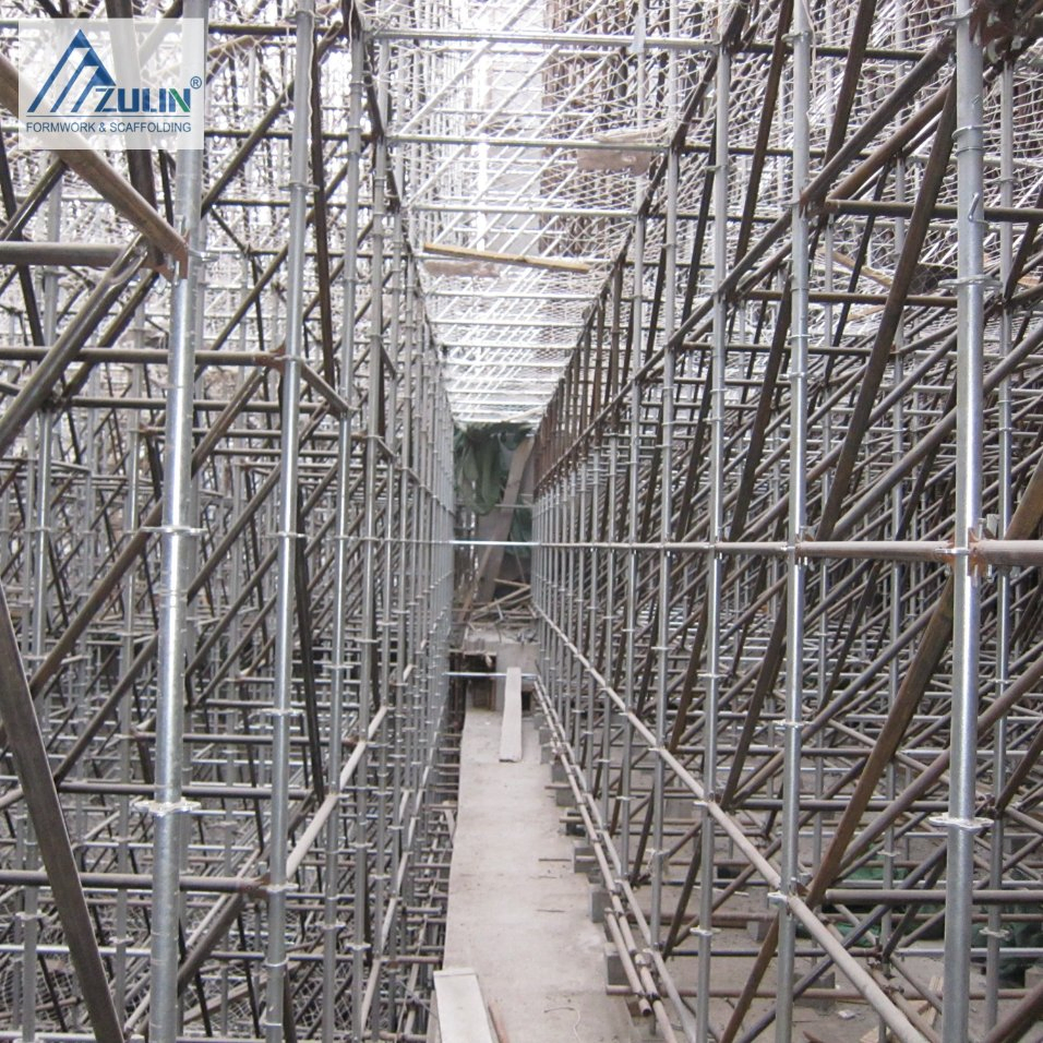 Hot Sale Zulin Heavy Load Ring Lock Scaffolding Price Movable Scaffold Scaffoldng System