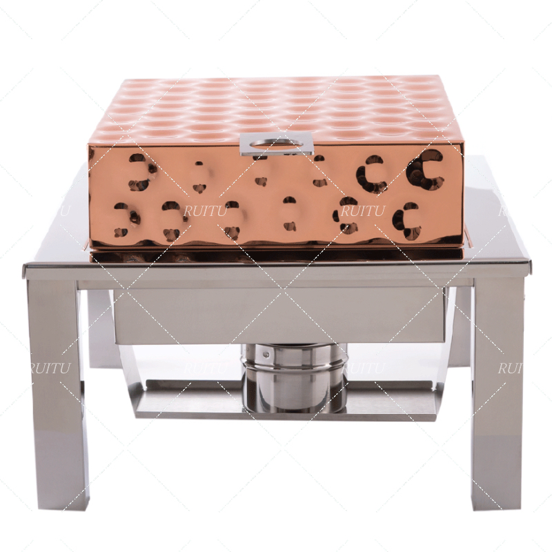 Dubai Kuwait Qatar Wedding Parties Kitchen Equipment Luxury Chaffing Dish Chaffer Hot Soup Food Warmer Hotel Buffet Catering Saudi Arabic Chafing Dish