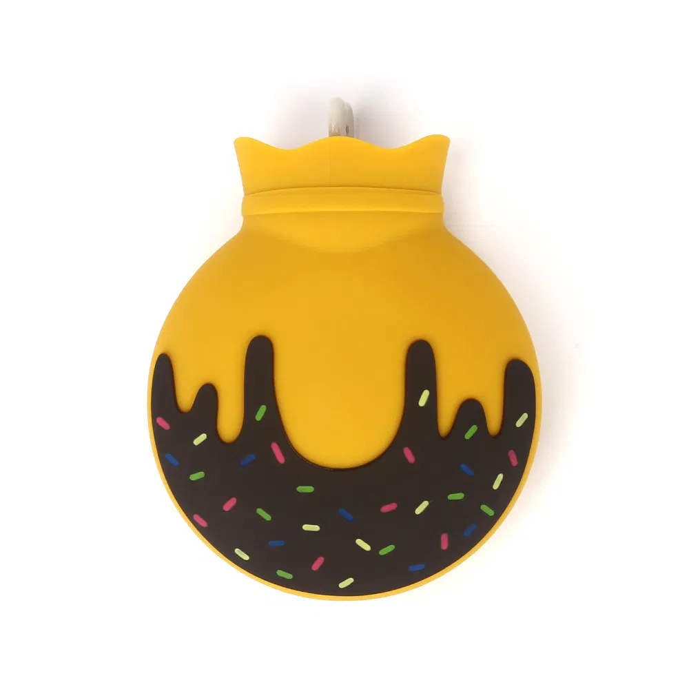 Silicone Microwave Heating Bottle Hot Water Bag with Cover