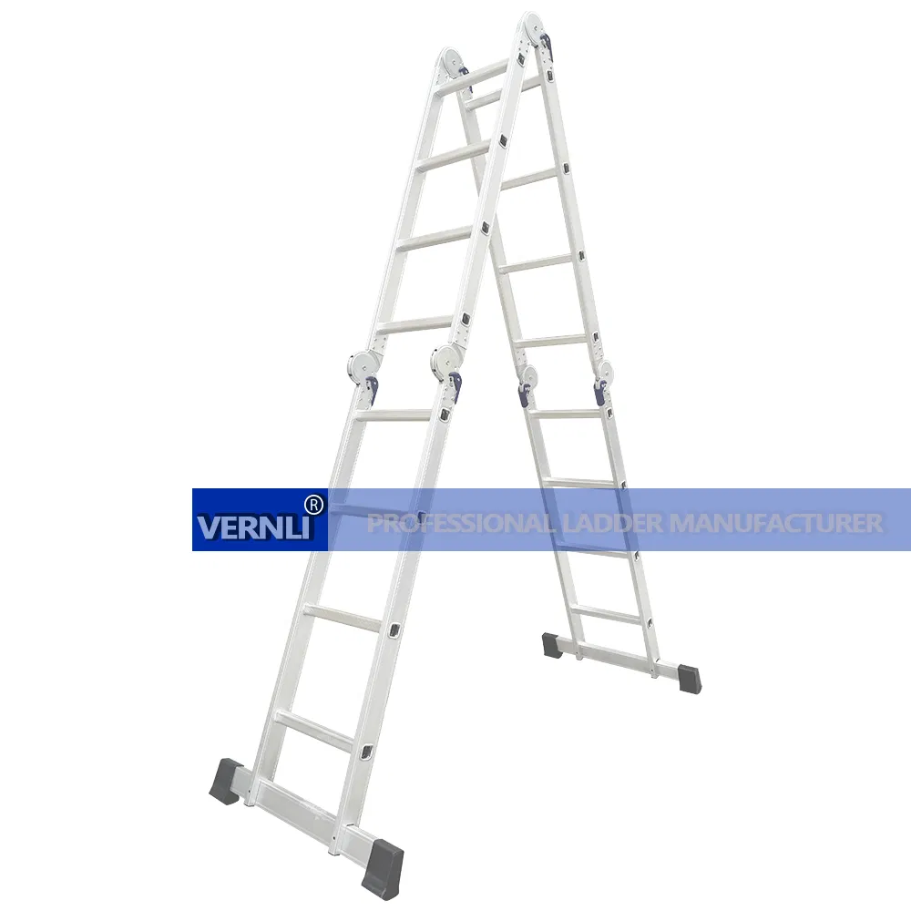 Industrial Aluminum Folding Multi-Purpose Ladder with En131 Certificated