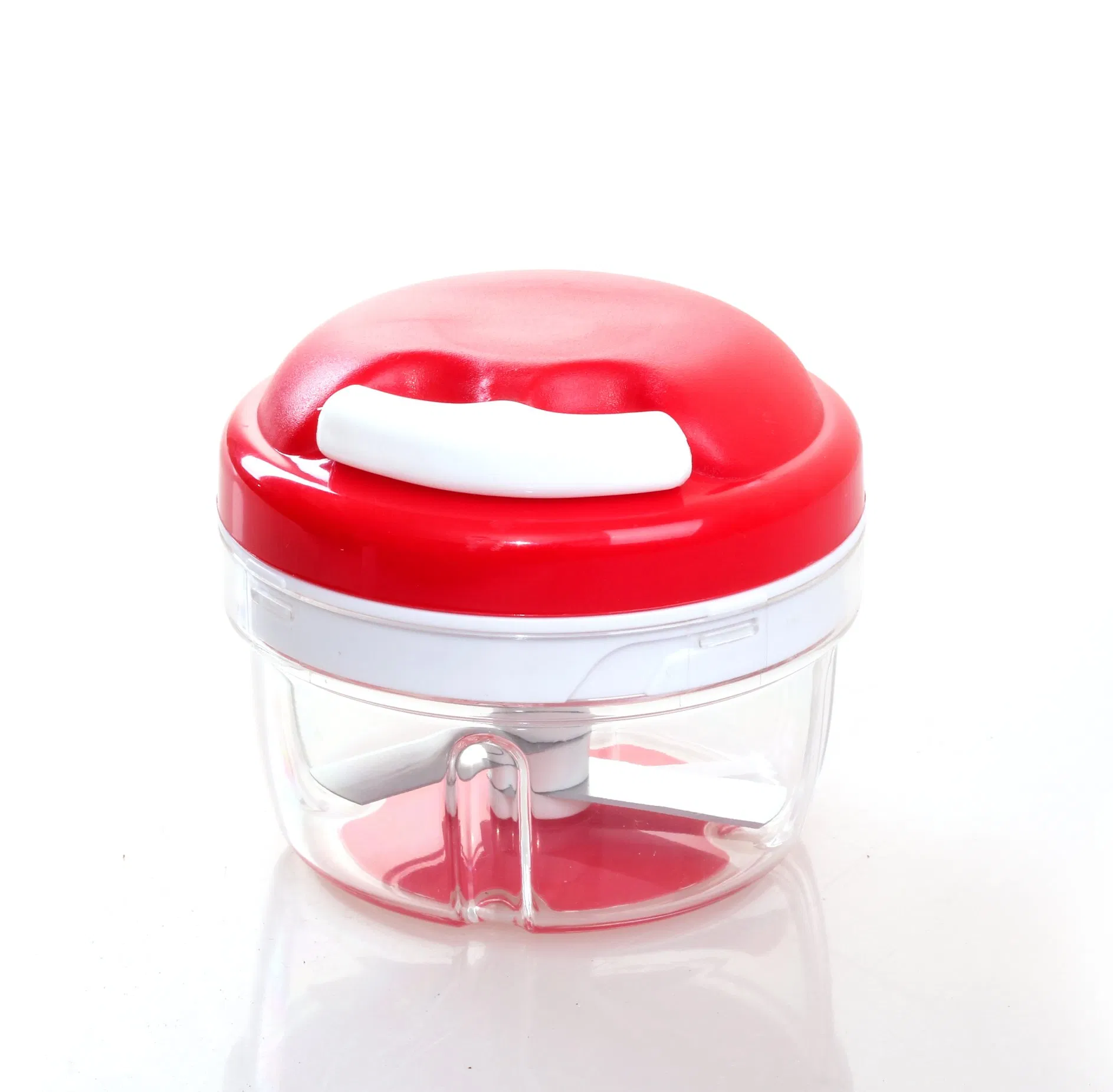 Vegetable Cutter Kitchen Gadget 330ml Mini Size Handy Pull Chopper, String Pulling Food Slicer and Chopper
