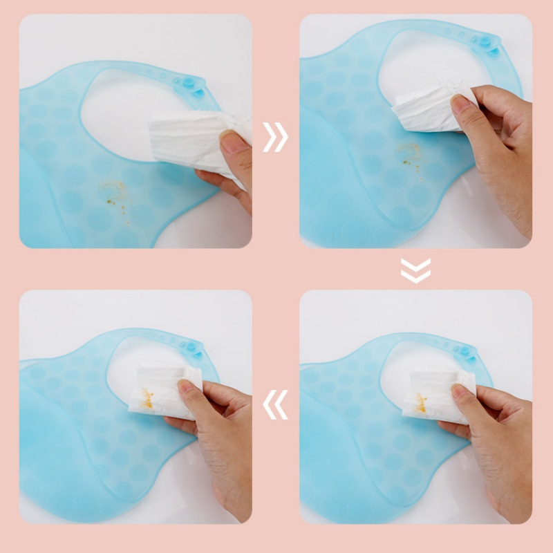 Food Grade China Wholesale Manufacturer Waterproof Animals Silicone Baby Bibs Custom