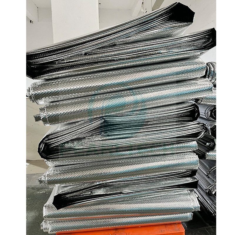 Moisture-Proof Bubble Composite Aluminum Metallised Pet for Thermal Tray Pallet Cover to Cold Chain Transport