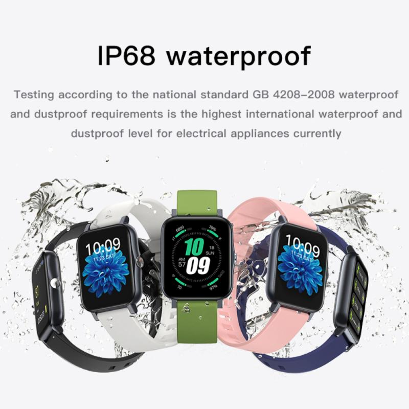 Умные часы S80 PRO, 1.7 дюйма, водонепроницаемые