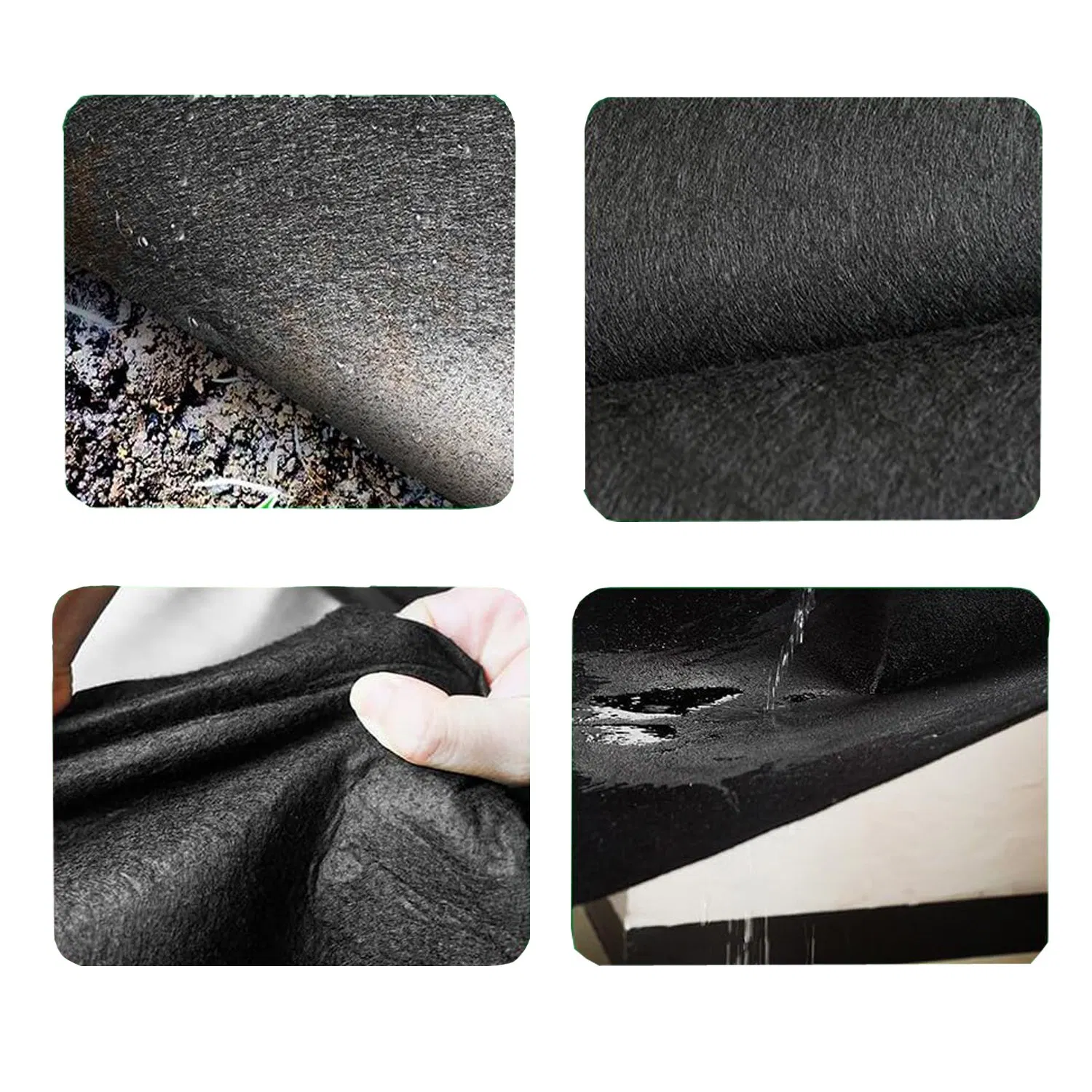 Woven Planter Bag Weed Mate Fabric Road Geotextile