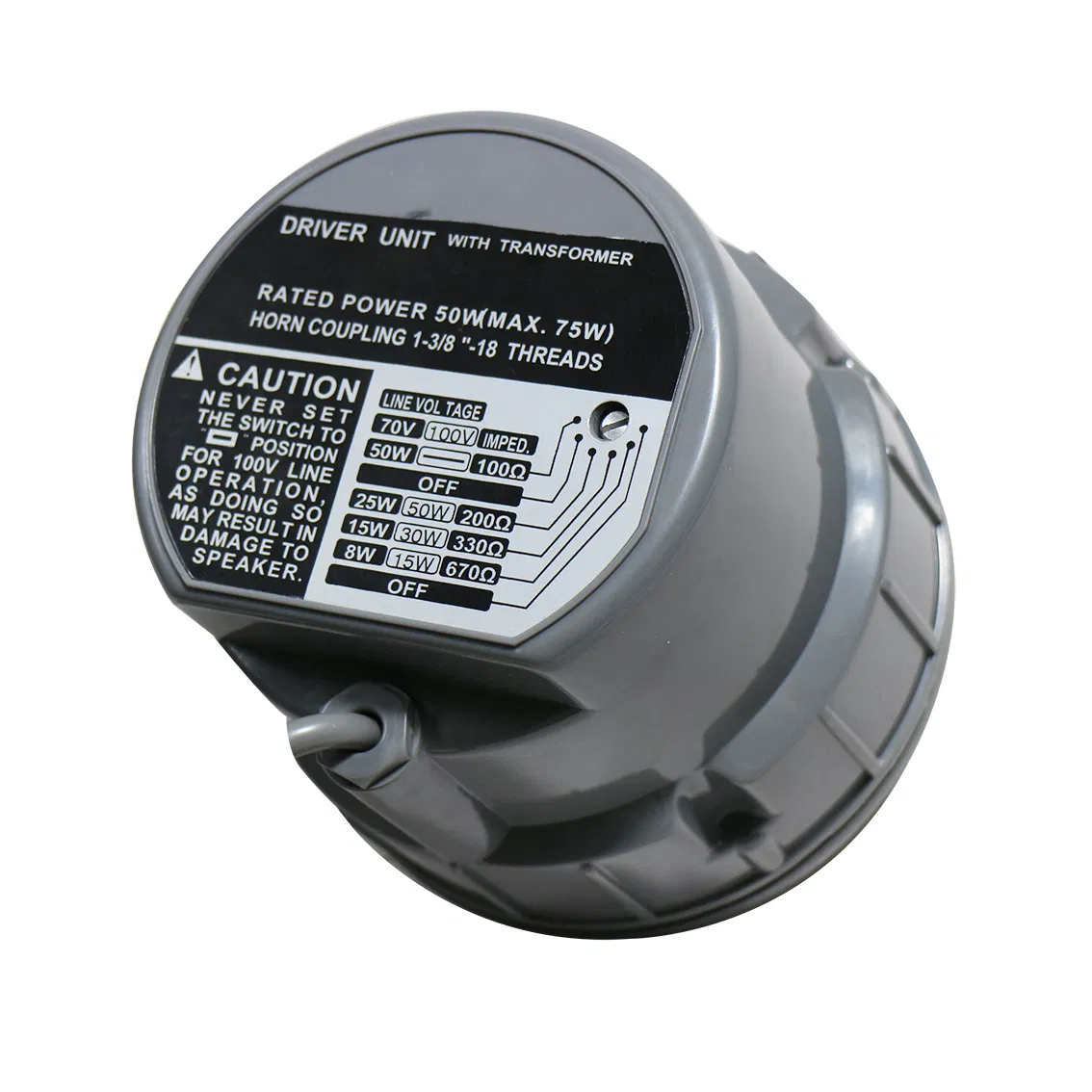 Driver Speaker Accessories Water Proof with Stainless Steel Screw for Outdoor Use Horn Speaker Driver 30W/50W