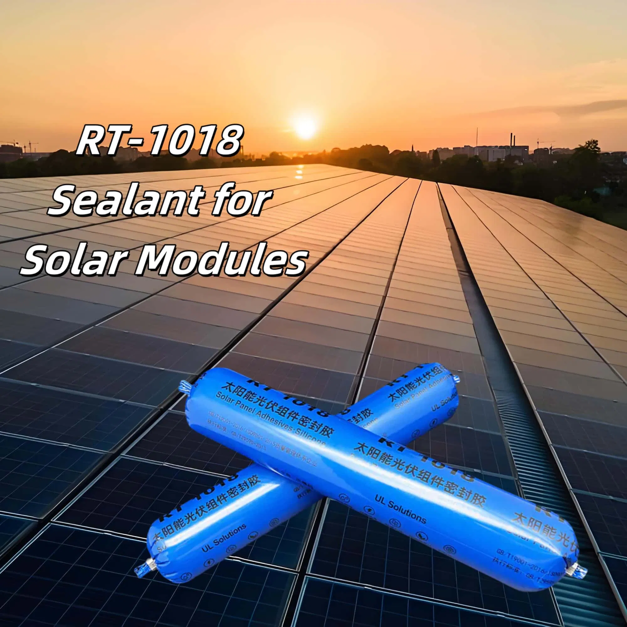 Premium Black and White RTV Silicone Sealant for Solar Panels