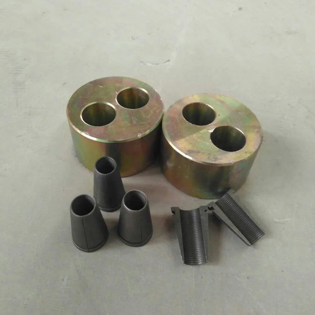 0.6in Cast Iron Wedge Anchor Plate for 15.2mm Unbonded Strand