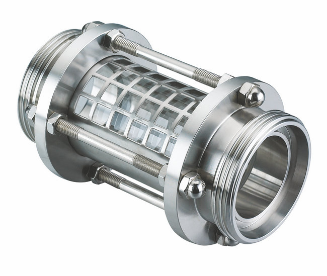 Straight Sight Glass with Protective Net