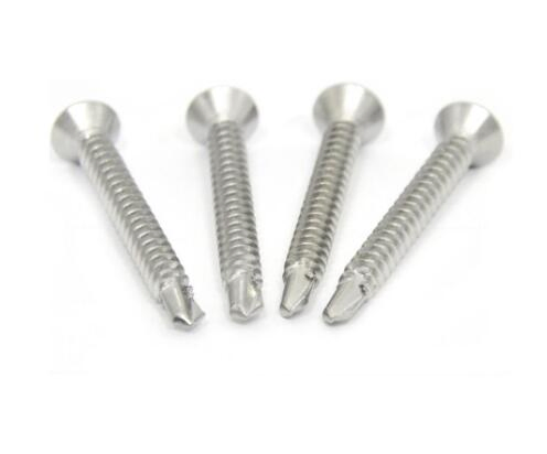 Phillips Pozi Drive Cross Recessed Countersunk Head Drilling Screws with Tapping Screw Thread