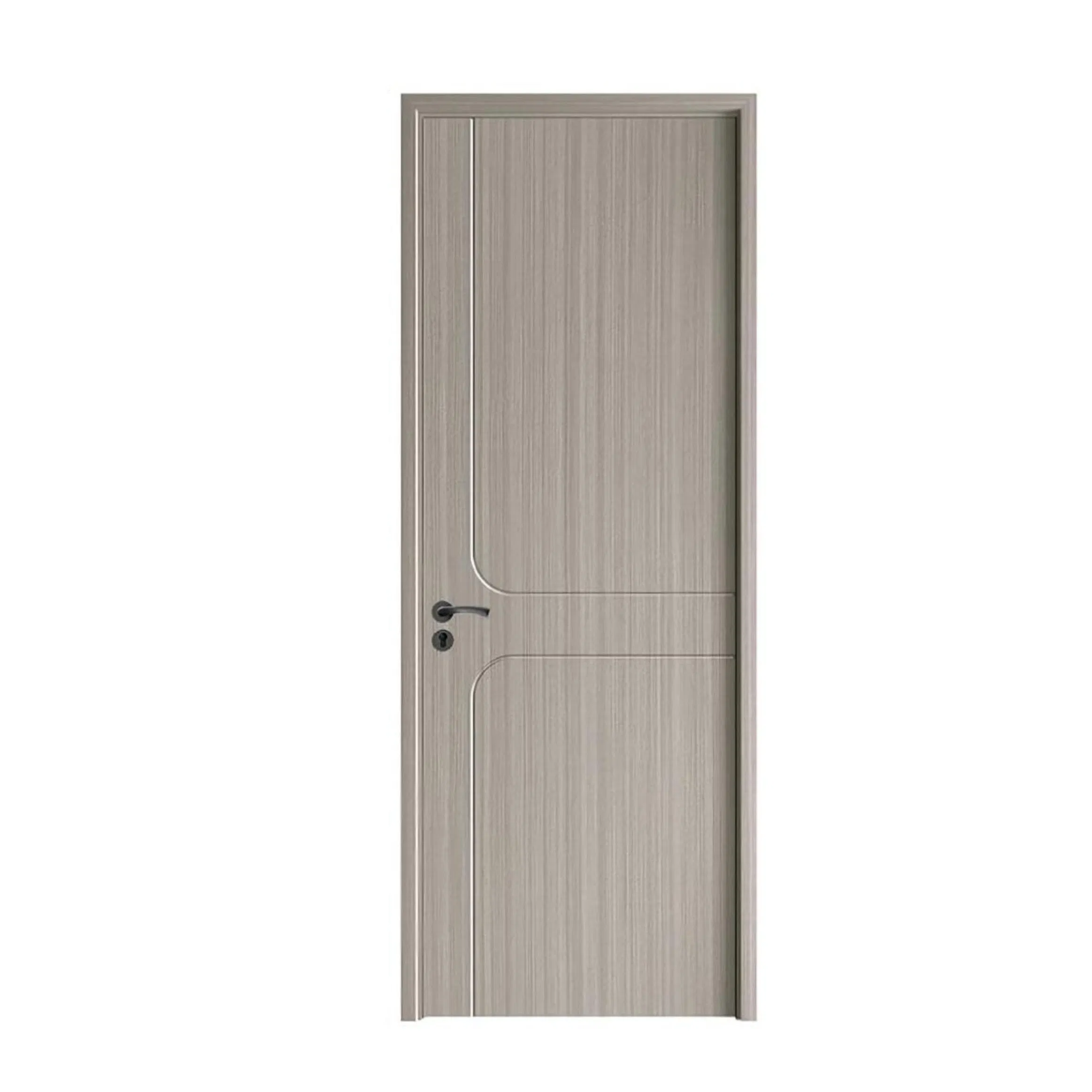 High Quality Customized Interior WPC Door for Houses Office Toilet Bathroom Supplier
