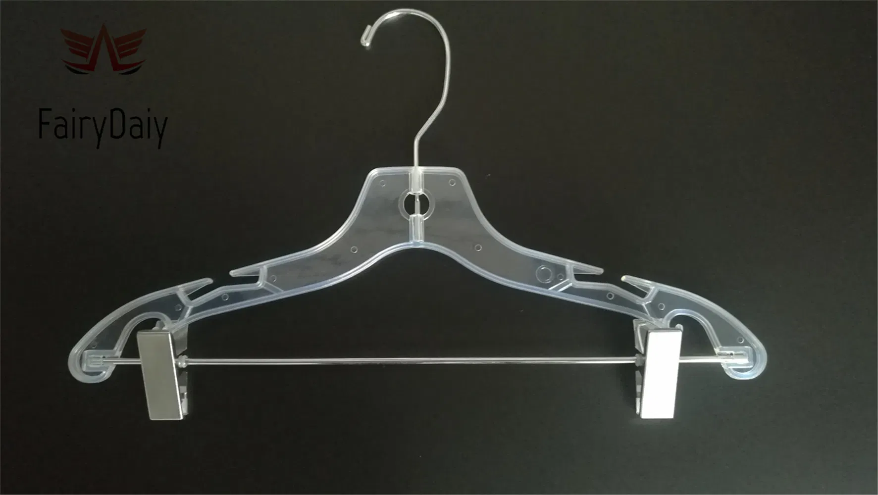 Vics 5441 Tranlparent Plastic Walmart Suit Skirt Clothes Hangers