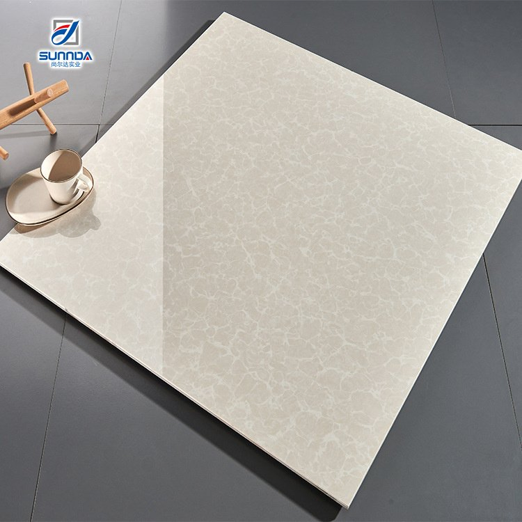 Polished Porcelain White Pulati Nano-Polished Double Loading Porcelain Floor Tile