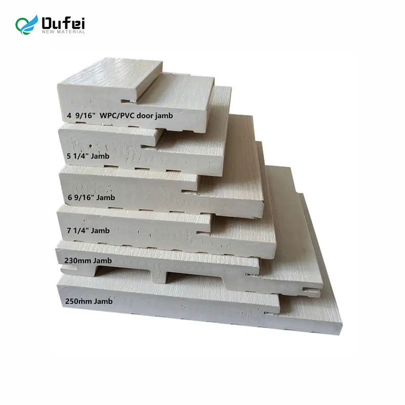 Oufei New Material Manufaturer Directly Sale PVC WPC Vinyl Door Casing Architrave