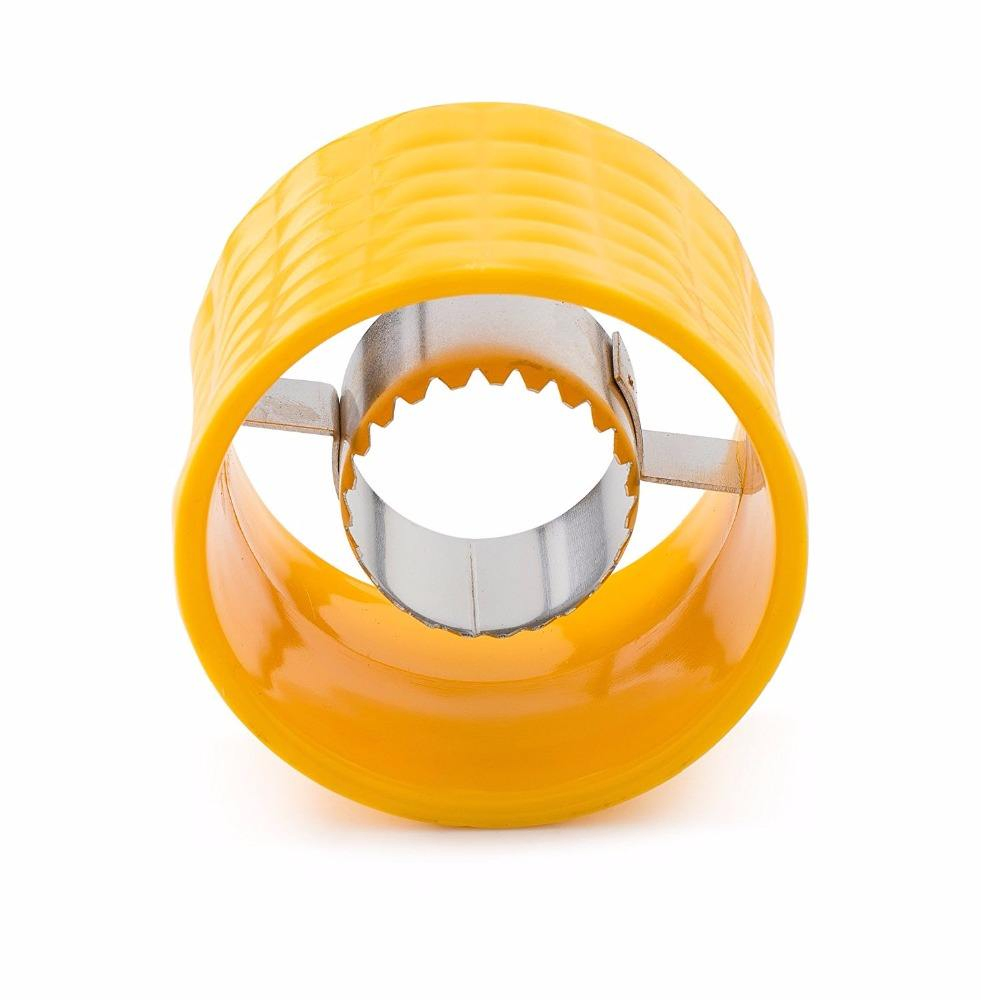 Factory Wholesale Stainless Steel Corn Cobber Tool Quick Peel Hand Corn COB Stripper