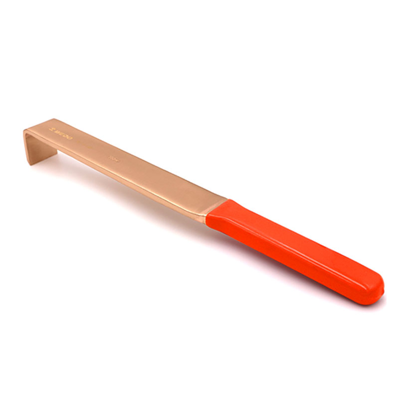 WEDO 15"Non-Sparking Scraper Beryllium Copper Spark-Free Safety Deck Scraper Anti-Slip Handle
