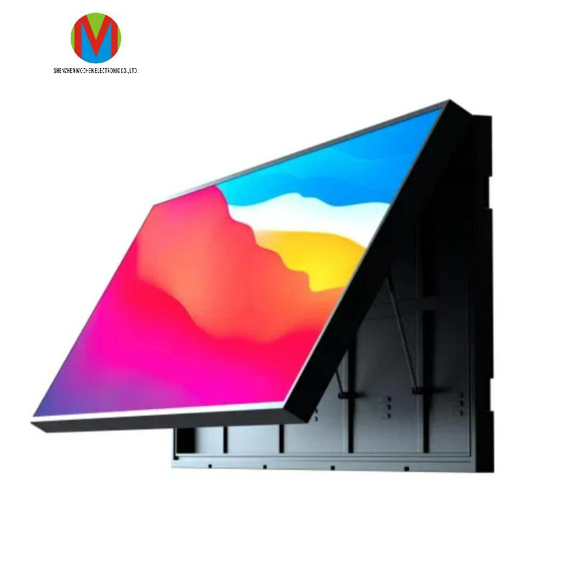Mzcled IP67 Outdoor Advertising Full Color Aluminum Iron Front Open Access Screen Cabinet P3 P4 P5 P6.6 P8 P10 LED Video Wall Display