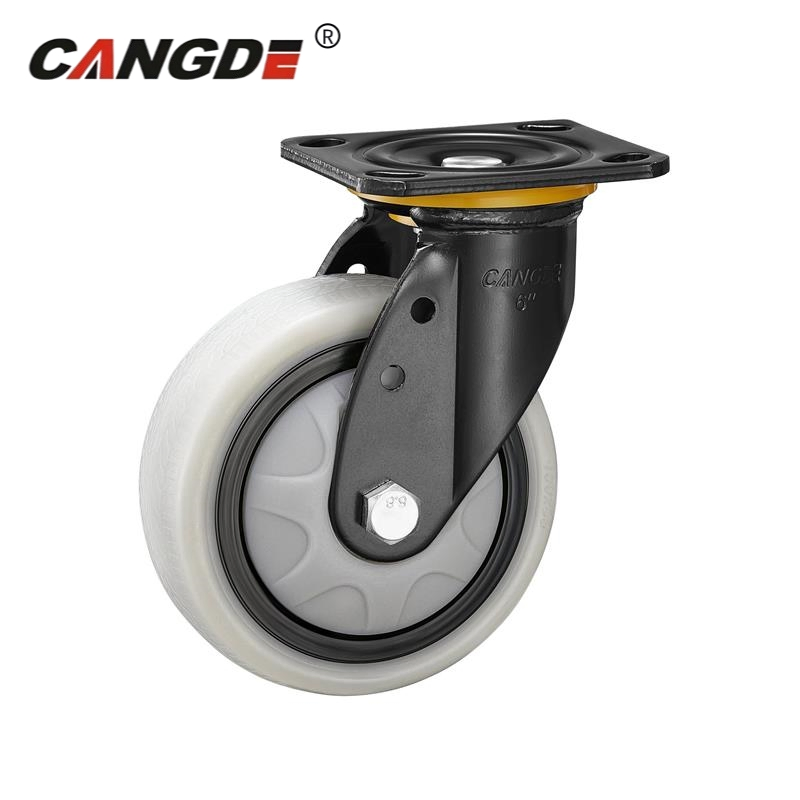 Industrial Hand Trolley Wheels PP Heavy Duty Caster Wheels Rubber Wheels Price