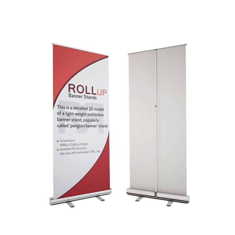Custom Printed Roll up Banner Backdrop Display Stand (120X200CM)