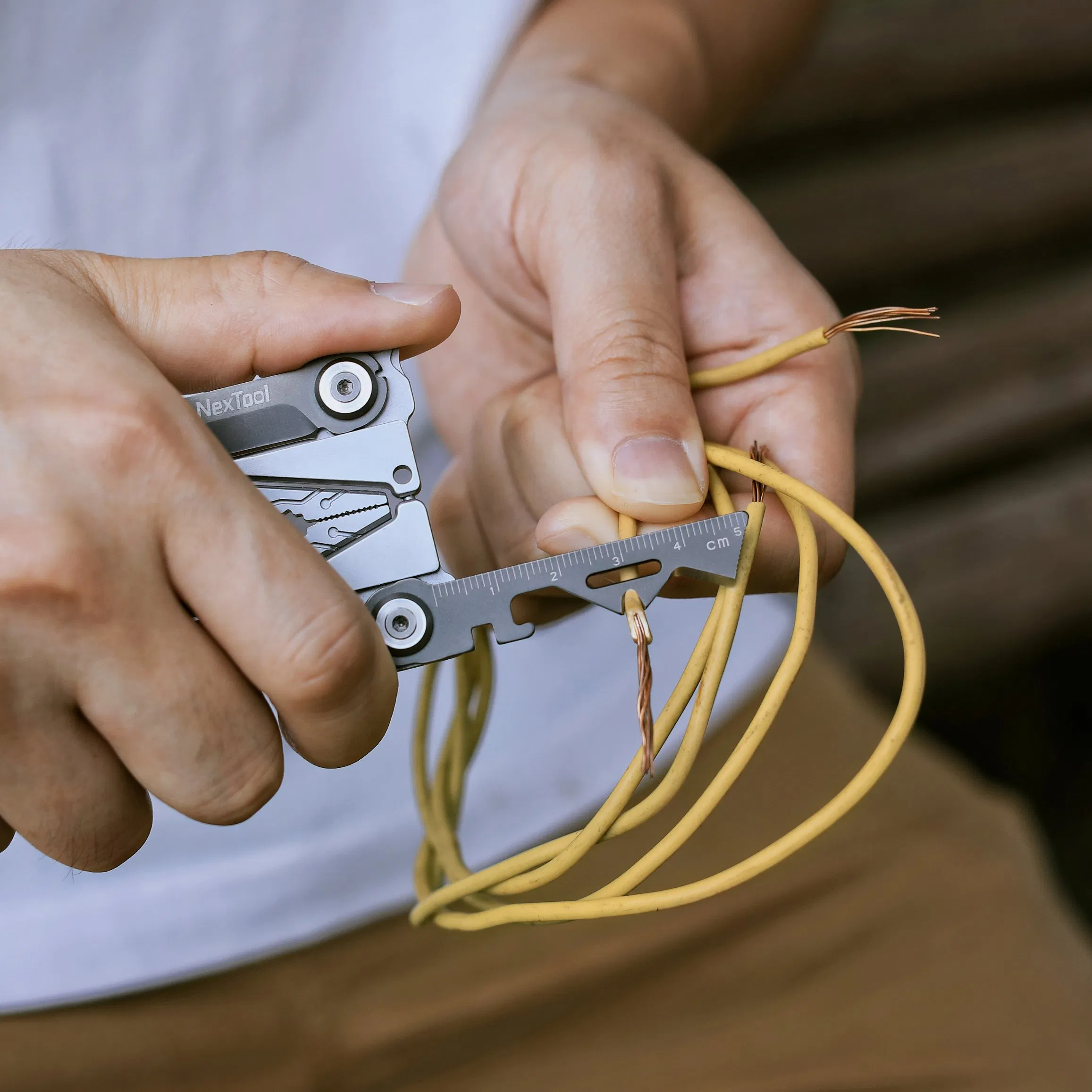 Nextool Silver Blade EDC Tool Stainless Steel Pliers Multitool